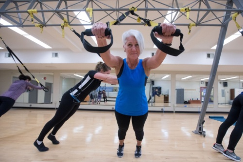 TRX Yoga Fusion Class  Learn how to make the TRX your ultimate